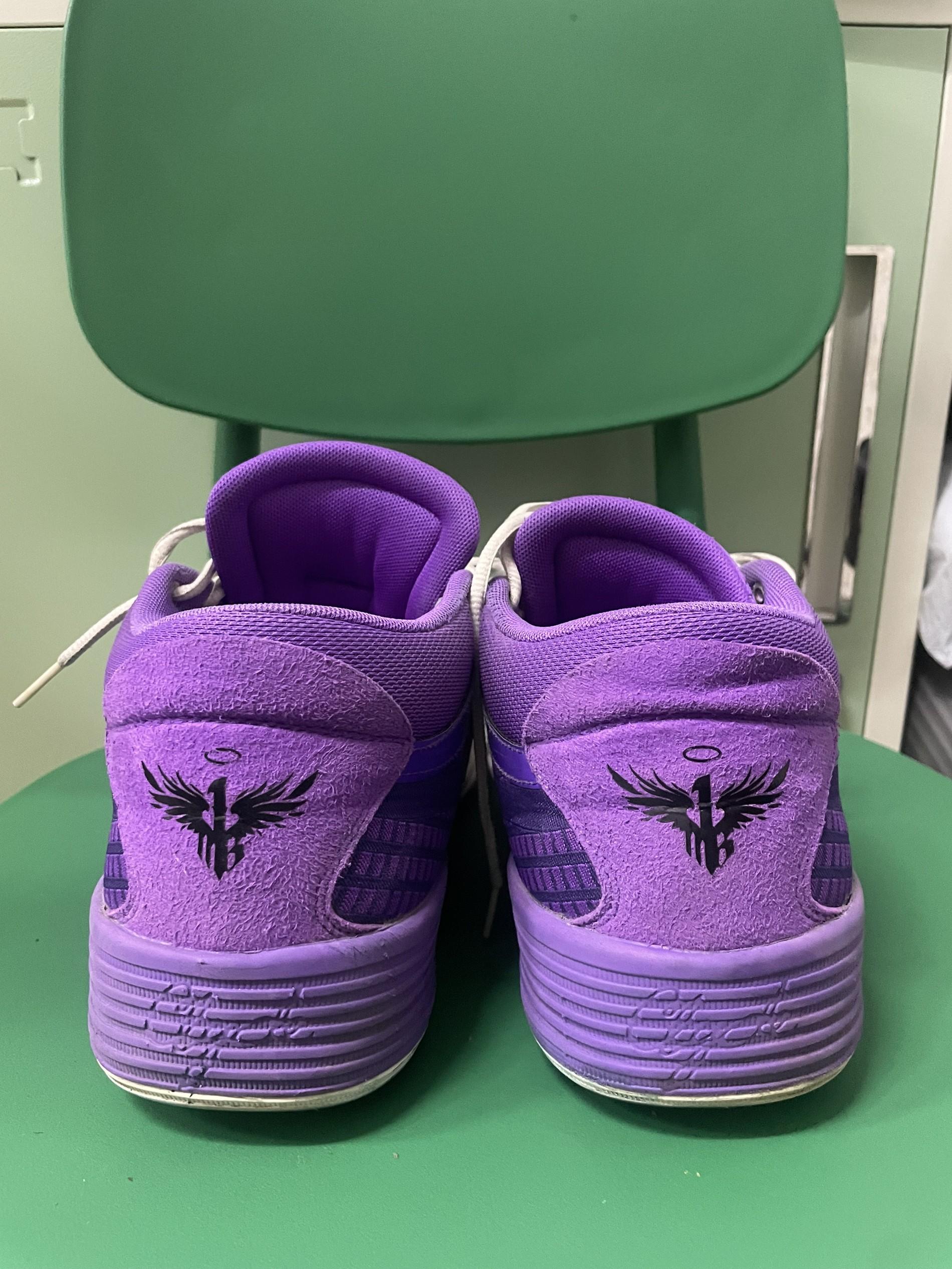 紫色的“三球”pe彪马篮球鞋你是否喜欢💜💜💜